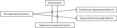 A contingency perspective of pro-organizational motives, unethical pro-organizational behavior, and organizational citizenship behavior